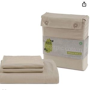 NEW Organic Cotton Sheets for Full Size Bed